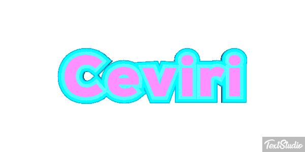 Çeviri Текстовый эффект