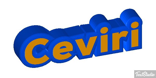 Çeviri Текстовый эффект