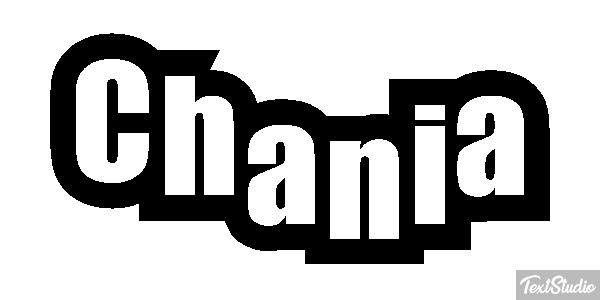 Chania Efekt tekstowy