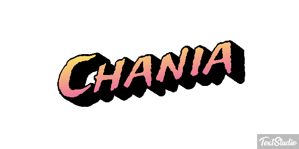 Chania Efekt tekstowy