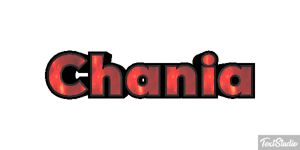 Chania Efekt tekstowy