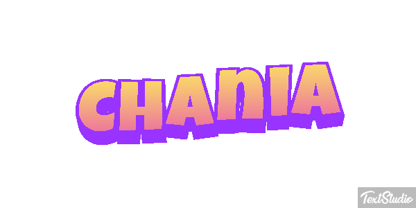 Chania Efekt tekstowy