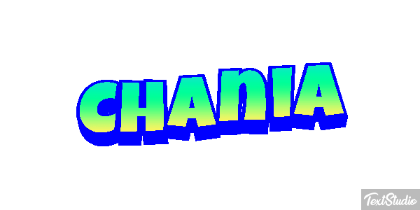 Chania Efekt tekstowy