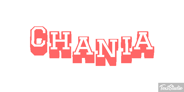 Chania Efekt tekstowy