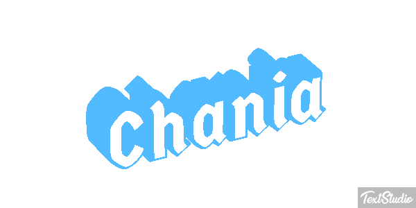 Chania Efekt tekstowy