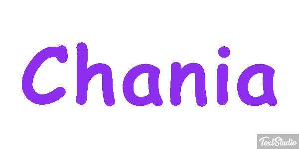 Chania Efekt tekstowy