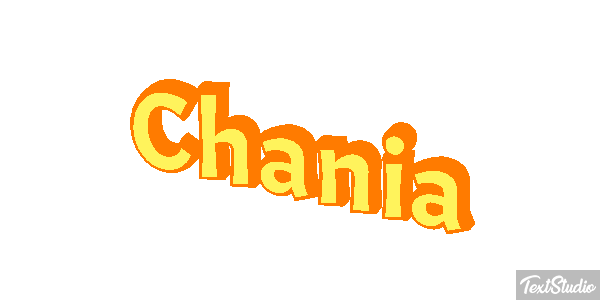 Chania Efekt tekstowy