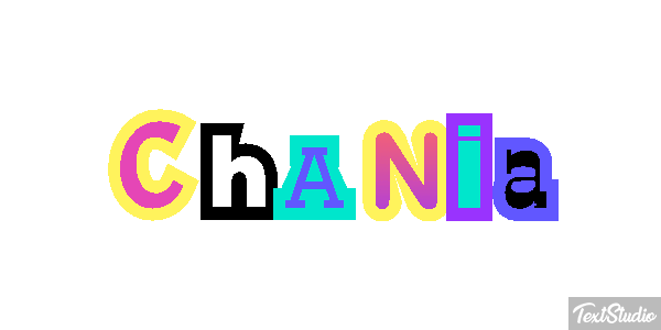 Chania Efekt tekstowy
