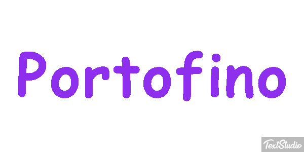 Portofino Effetto testo