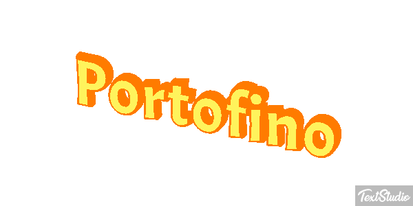 Portofino Effetto testo
