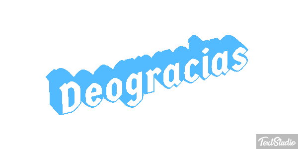 Deogracias Effetto testo