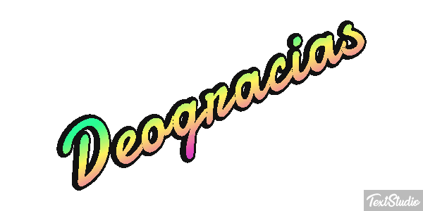Deogracias Effetto testo