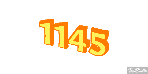 1145 Tekst effect