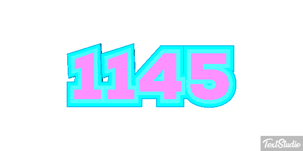 1145 Tekst effect