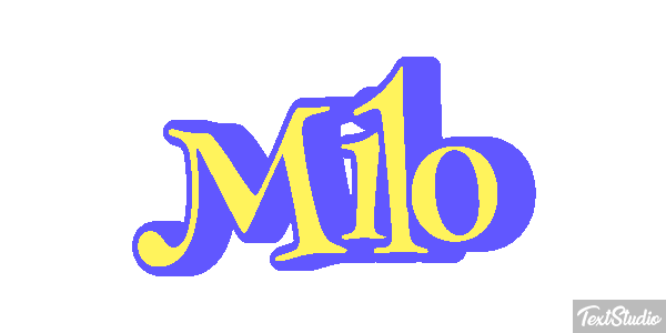 Milo Efecto de texto