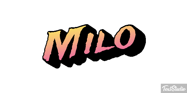 Milo Efecto de texto