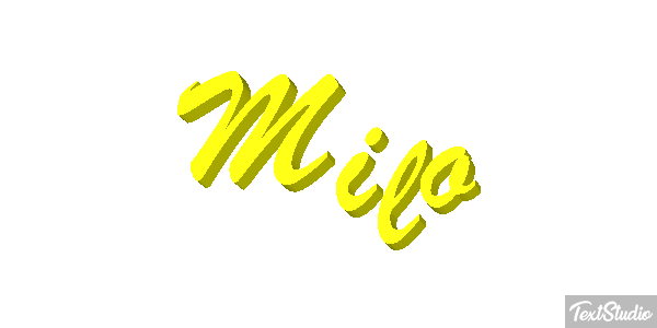 Milo Efecto de texto