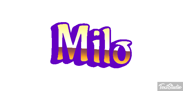 Milo Efecto de texto