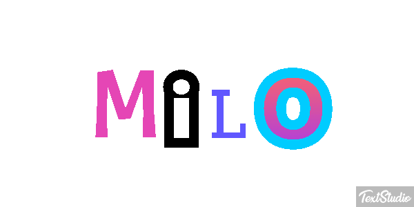 Milo Efecto de texto