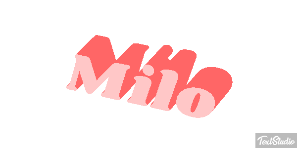 Milo Efecto de texto