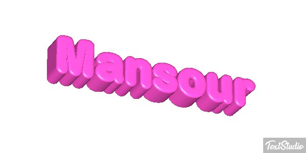 Mansour テキスト効果