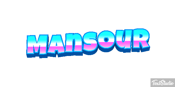 Mansour テキスト効果