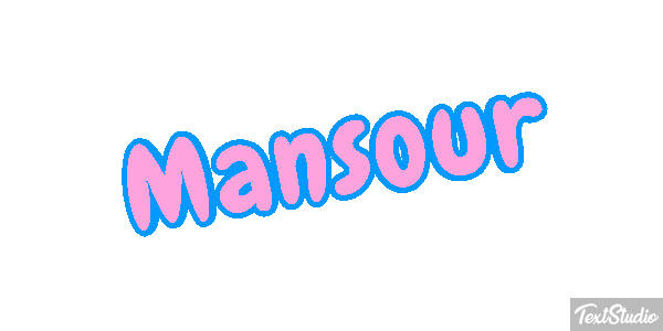Mansour テキスト効果