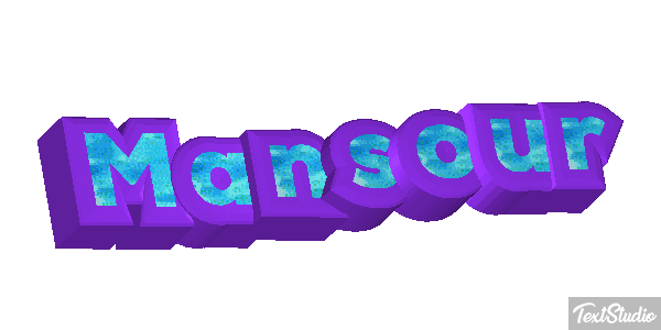 Mansour テキスト効果