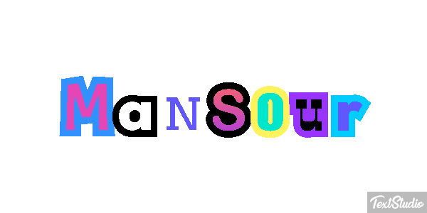 Mansour テキスト効果