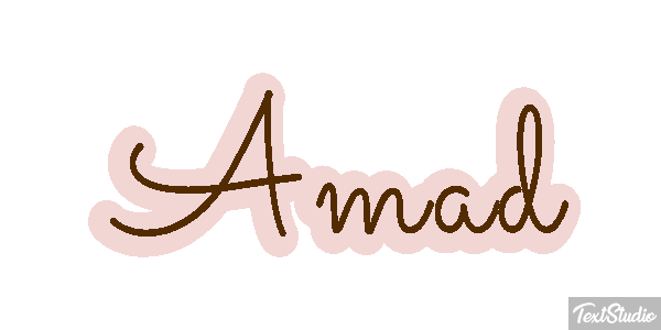Amad Text effect