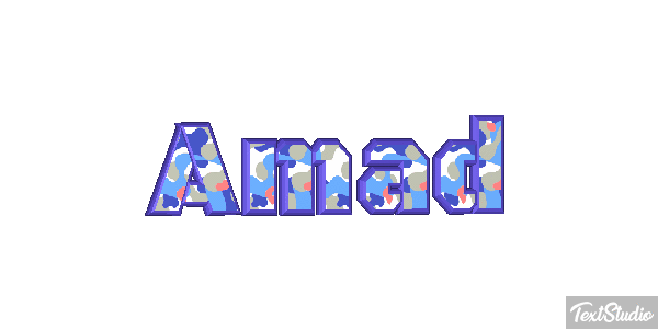 Amad Text effect