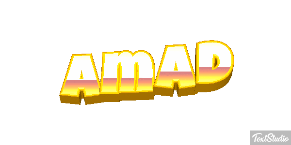 Amad Text effect