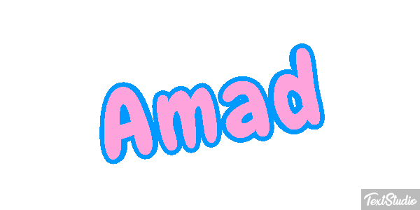 Amad Text effect