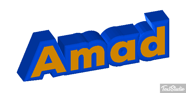 Amad Text effect