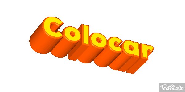 Colocar Текстовый эффект