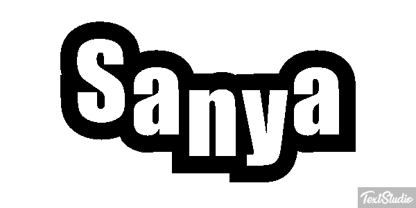 Sanya Effetto testo