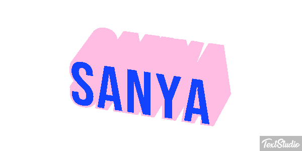 Sanya Effetto testo