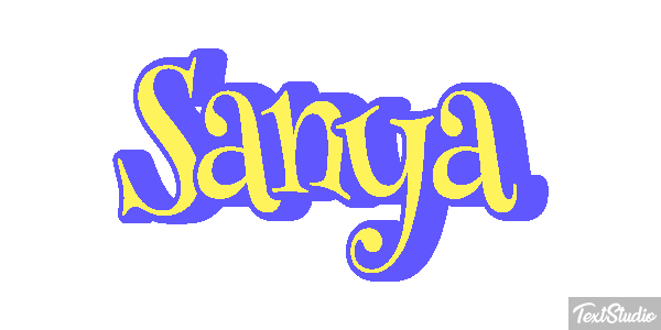Sanya Effetto testo