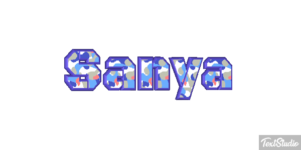 Sanya Effetto testo