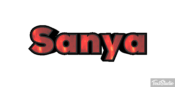 Sanya Effetto testo