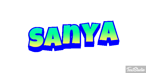 Sanya Effetto testo