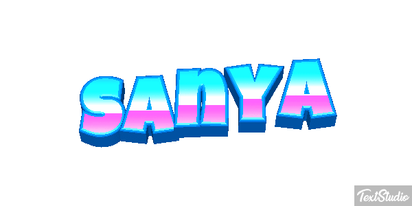 Sanya Effetto testo