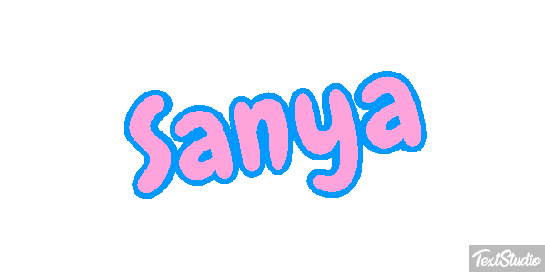 Sanya Effetto testo