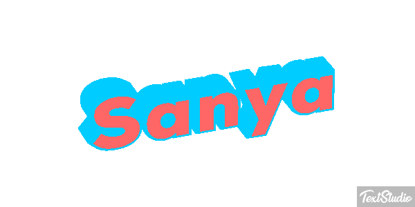 Sanya Effetto testo