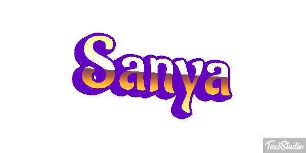Sanya Effetto testo