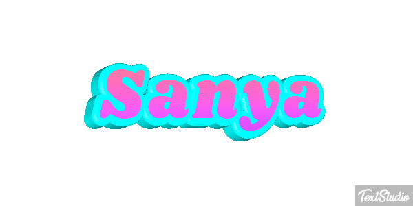 Sanya Effetto testo
