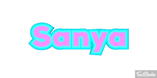 Sanya Effetto testo