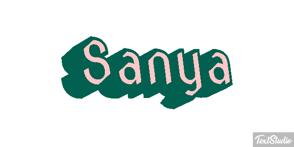 Sanya Effetto testo