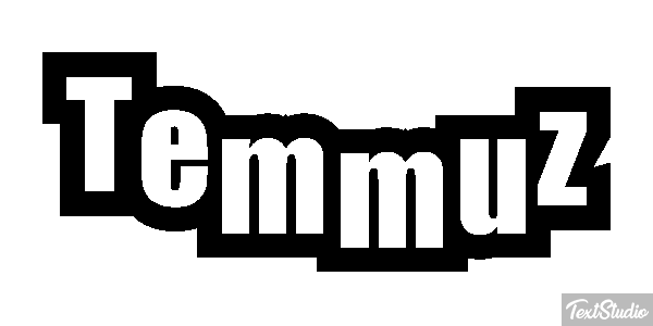 Temmuz Efekt tekstowy