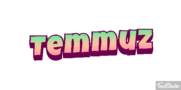 Temmuz Efekt tekstowy